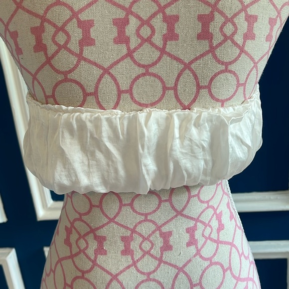 Lovers and Friends Aleric White Halter Cropped Top - Size XS - Picture 6 of 8